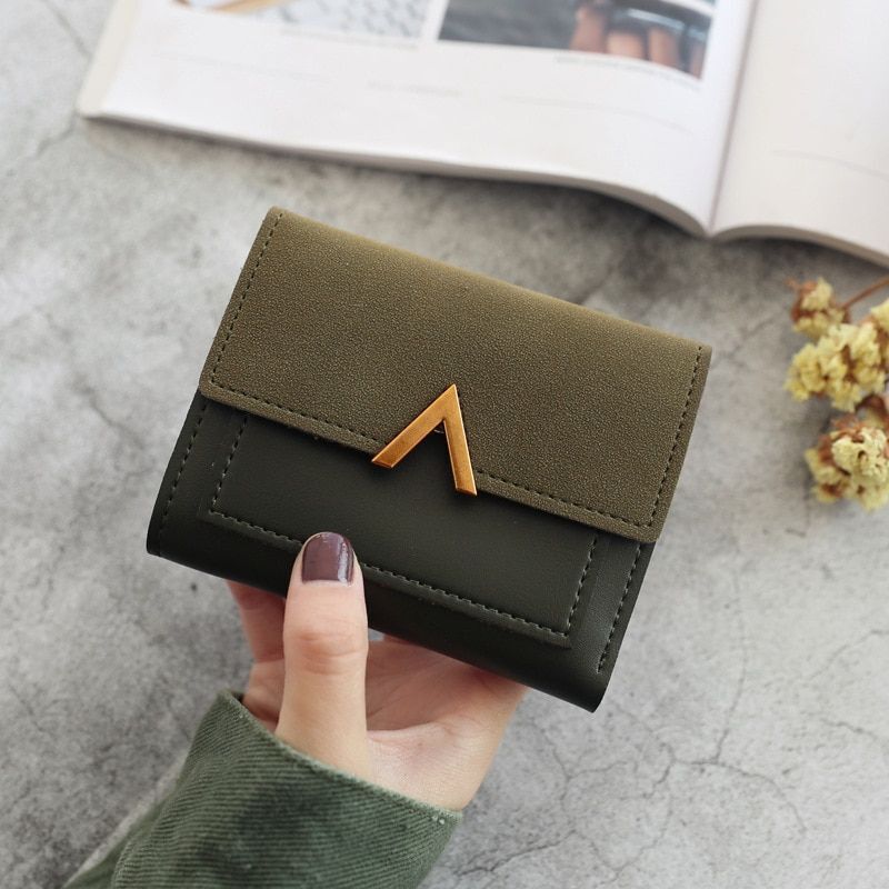 Wallet Short Coin Purse Card Holder Small Wallet Hasp Mini Clutch Money Bag 1 PC