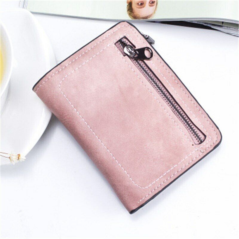 Lady Handbag Cash Clip Billfold Women's Wallets Card Clamps Money Bag Coin Purse