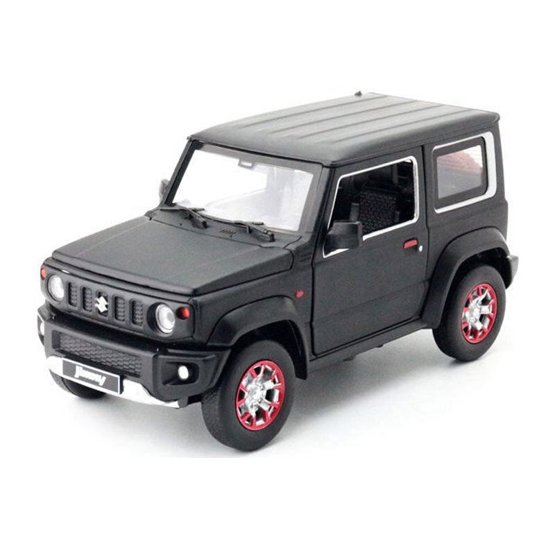 1:18 Suzuki Jimny Model Car Diecast Toy Cars Light Sound Doors Open Boys Black
