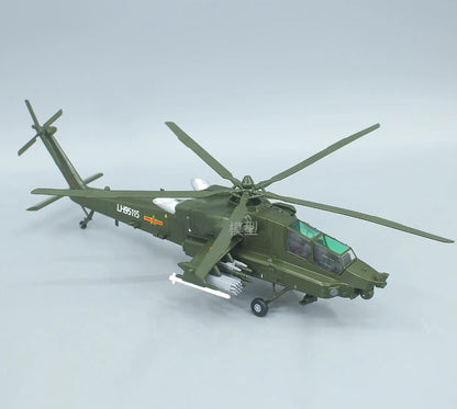 1:48 40CM AF1 Z-21 Armed Helicopter Airplane Diecast Military Aircraft Model