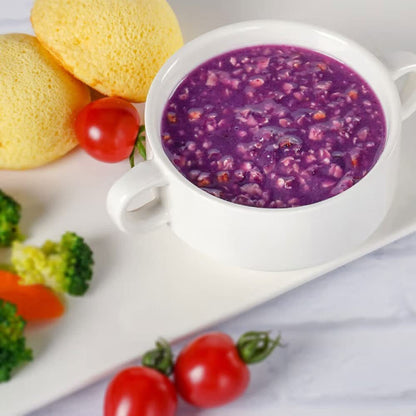 Grape Purple Potato Amorphophallus Congee Meal Breakfast 300g (30gx10 Sachets)