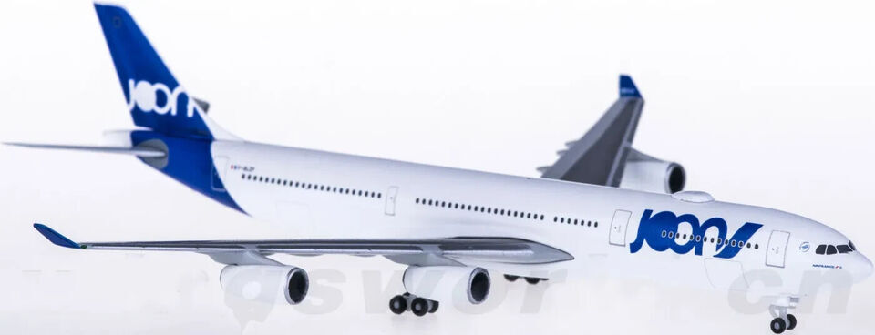 1:500 Herpa JOON AIRBUS A340-300 Passenger Airplane Diecast Plane Aircraft Model