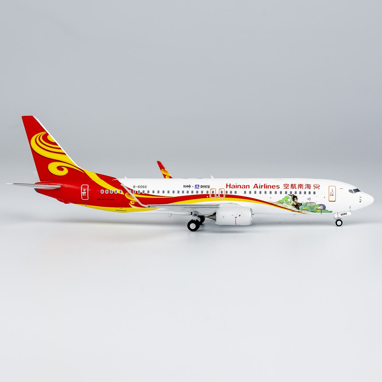 1:400 NG Model HAINAN AIRLINES BOEING 737-800 Airplane Diecast Aircraft Model