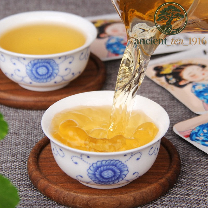 500g Yunnan Ancient Tree White Tea Osmanthus Moonlight White Small Square Pieces