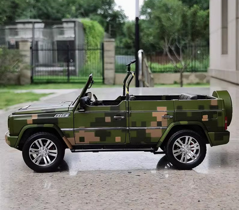 1:18 Scale 28CM BAIC B80 C Parade Vehicle Jeep Diecast Car Model Collection