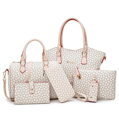 Tote Bag Handbags Synthetic Leather Shoulder Bags Crossbody Purse Pouch Zipper