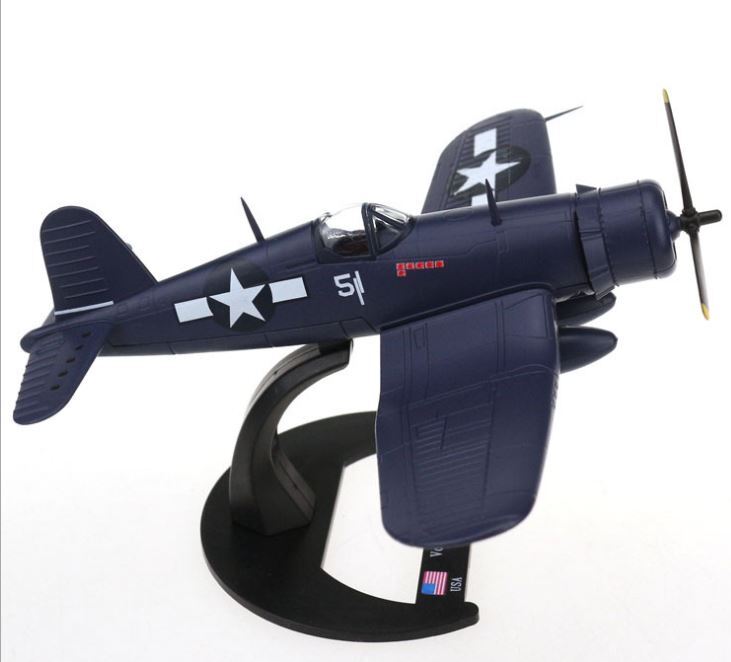 1/72 US F-4U Pirate Carrier Shipborne Fighter Model