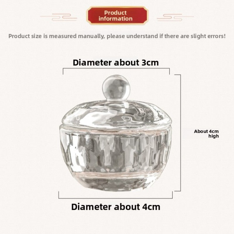 1Pc Mini Crystal Water Cup Holy Water Cup Buddha Cup Decorative Small Ornament