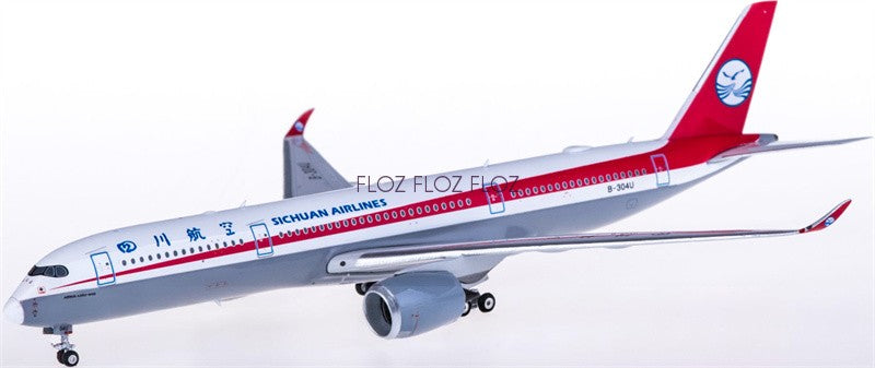 for Phoenix for Sichuan Airlines for Airbus A350-900 B-304U 1:400 Airplane Model