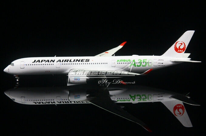 1:400 JC Wings JAPAN AIRLINES AIRBUS A350-900 Passenger Airplane Diecast Model