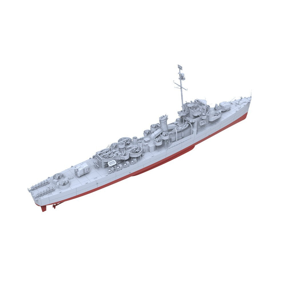 1/200 Military Model Kit USS Buckley Class Coolbaugh Frigate DE-217 Full Hull