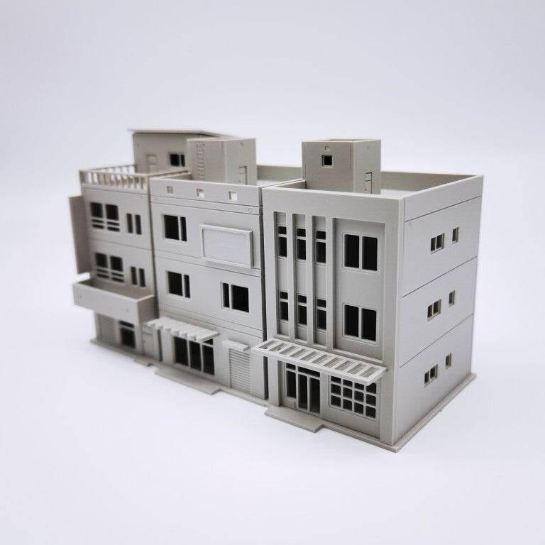 1/87 Japanese Architectural Model Nagoya Hut Scene Model for Scene Model