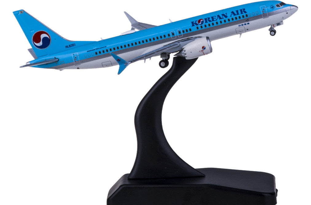 1:400 JC Wings KOREAN AIR BOEING 737 MAX 8 Passenger Airplane Diecast Model