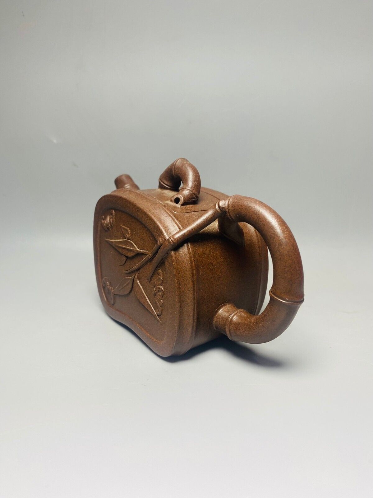 Chinese Yixing Zisha Clay Handmade Exquisite Teapot （ 祝福 底款：蒋蓉）