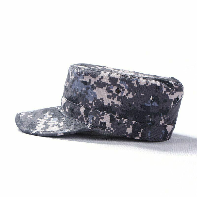 Tactical Patrol Cap Hat Combat Camouflage Hunting Hiking Snapback Octagonal 80 G