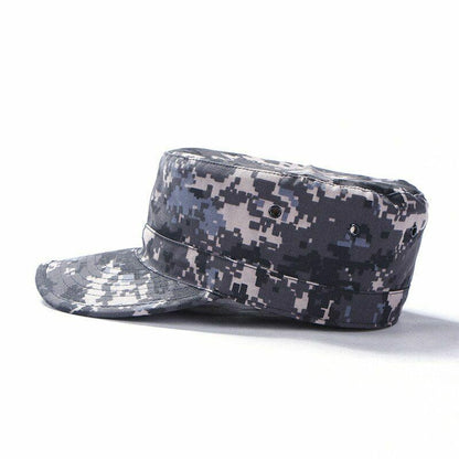 Tactical Patrol Cap Hat Combat Camouflage Hunting Hiking Snapback Octagonal 80 G