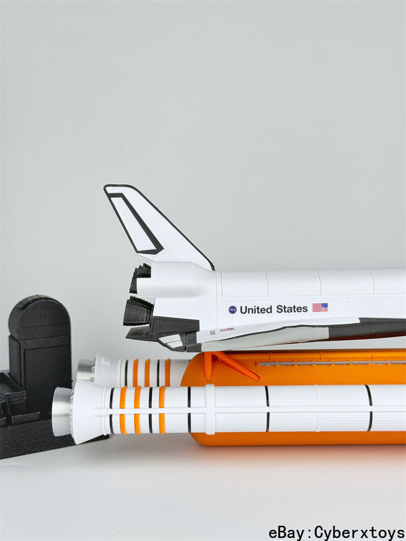 1:200 Scale NASA Space Shuttle Model Painted Finished