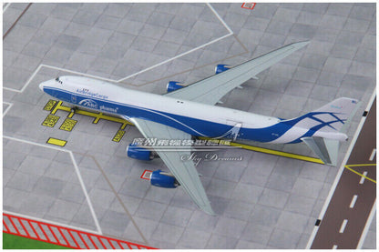 1:400 JC Wings AirBridgeCargo BOEING 747-8F Aircraft Diecast Airplane Model