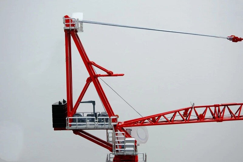 1:87 82CM ZTM ZTL5522-14 Crawler Crane Construct Equipment Machine Diecast Model