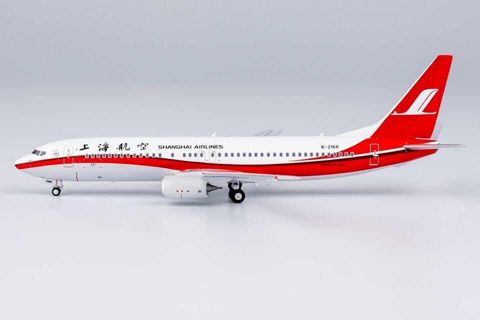 1:400 NG Model Shanghai Airlines BOEING 737-800 Passenger Airplane Diecast Model