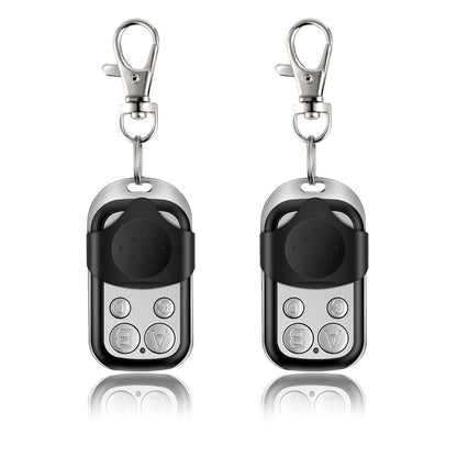 2Pcs 4-Button Selflearning Remote Control Gate Garage Opener Wireless Control/