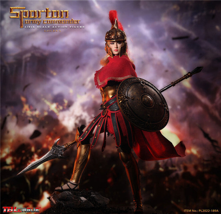Spartan Army Commander -Golden 1/6 Scale Action Figure