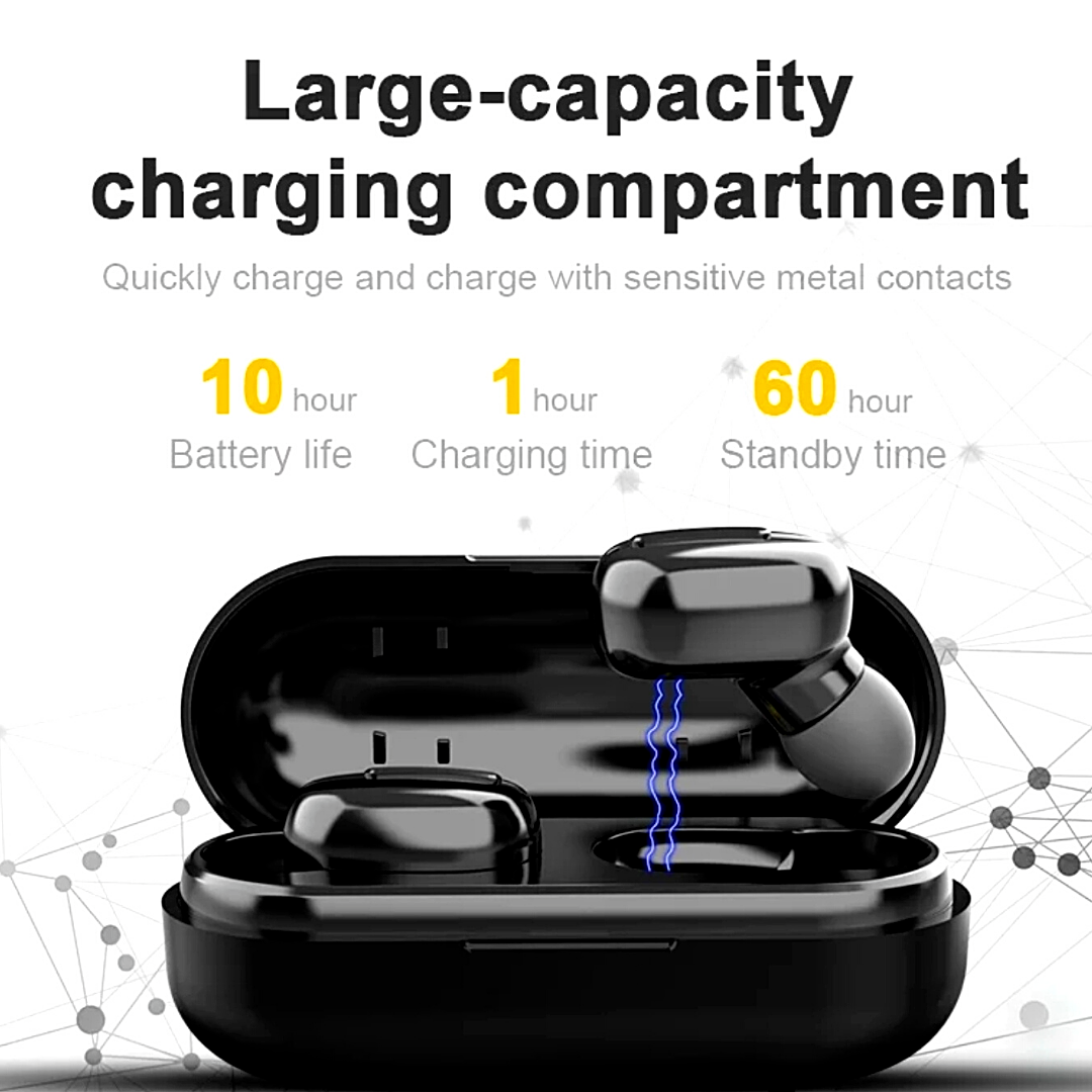 Waterproof Bluetooth 5.0 Earbuds Headphones Wireless Headset Noise Cancelling US