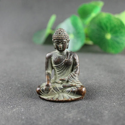 Pure Copper Buddha Ornaments Home Decoration Shakyamuni Statues