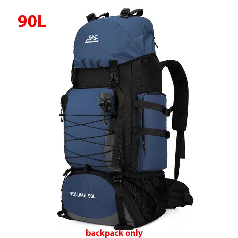 90L Travel Bag Camping Backpack Bags Mountaineering Sport Bag Men Women