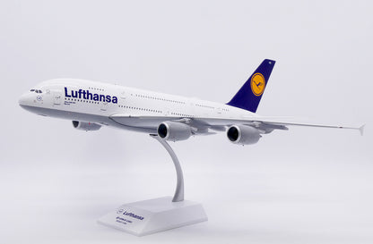 36CM 1:200 JC Wings Lufthansa Airbus A380 Passenger Airplane Diecast Model