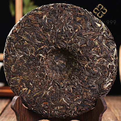 357g Raw Puer Tea Cake Bing Dao Yunnan Ancient Tree Compressed Sheng Puer Tea