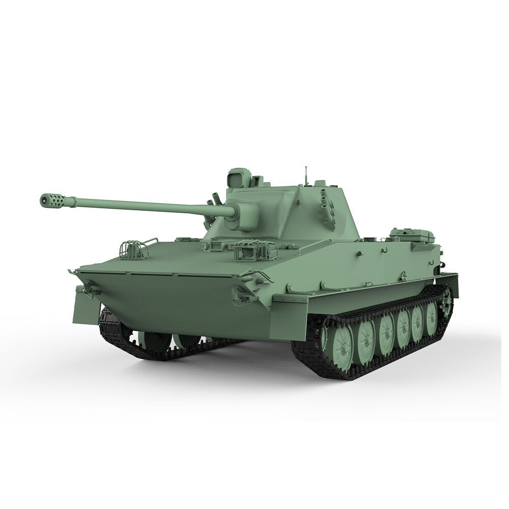 SSMODEL SS72588 1/72 25mm Military Model Kit Soviet PT-76-57 Light Tank
