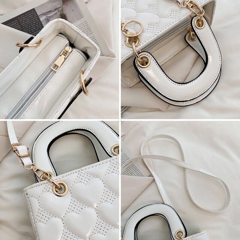 Classic Bag Heart-shaped Handbag Purse Crossbody Bags Totes Fashion Shoulder Bag