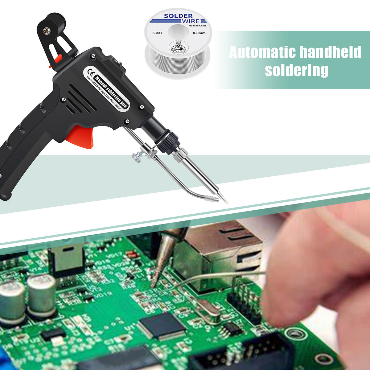 Mini Handheld Electric Welding Machine Multi-Function Welder Gun 110V