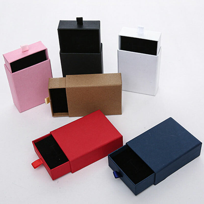 High Quality Jewellery Gift Boxes Bag Necklace Bracelet Drawer Box Jewelry Box.