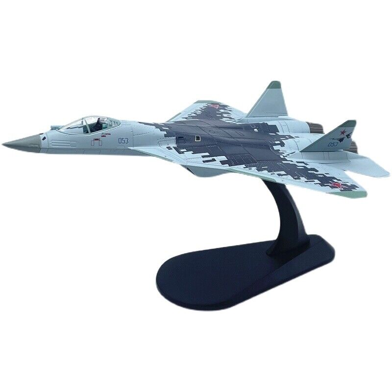 1:100 Russian Susu57 5th Generation Fighter Stealth Aircraft Model