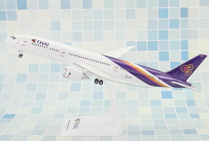 32CM 1:200 Risesoon Thai Boeing 787-9 Passenger Airplane ABS Plastic Plane Model
