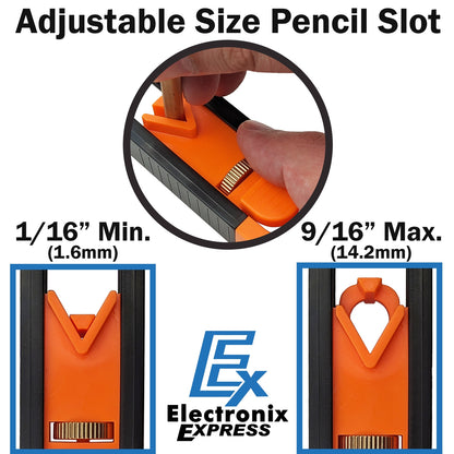 2 Pack Precise Contour Scribe Tool - Corner and Edge Duplicator for Woodworking