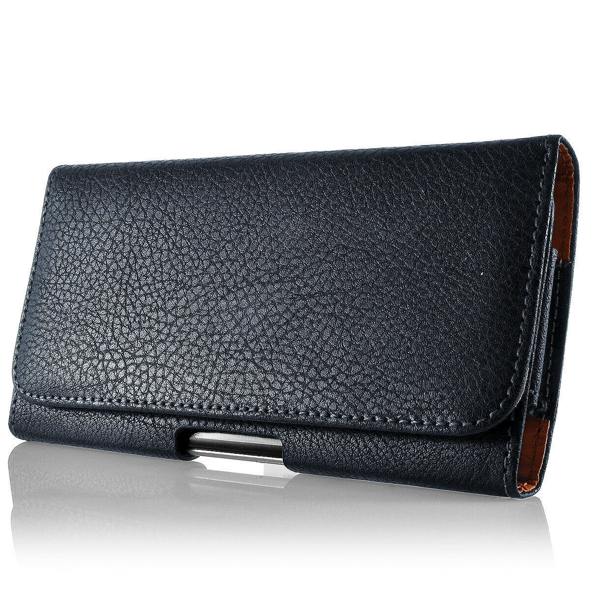 Leather Case Belt Clip Holster Pouch Holder - Thumbnail 3