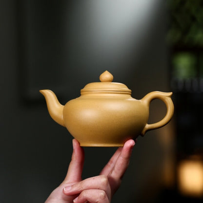 Authentic Yixing Zisha Duan Clay Tea Pot Marked Original Ore Certificate Paper