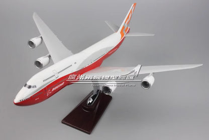 47CM 1:160 BOEING 747-8 N6067E Passenger Plane Aeroplane Resin Aircraft Model