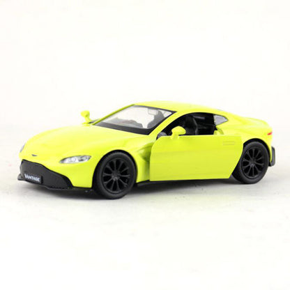 1/36 Aston Martin Vantage Model Car Diecast Toy Vehicle Boys Toys Kids Yellow