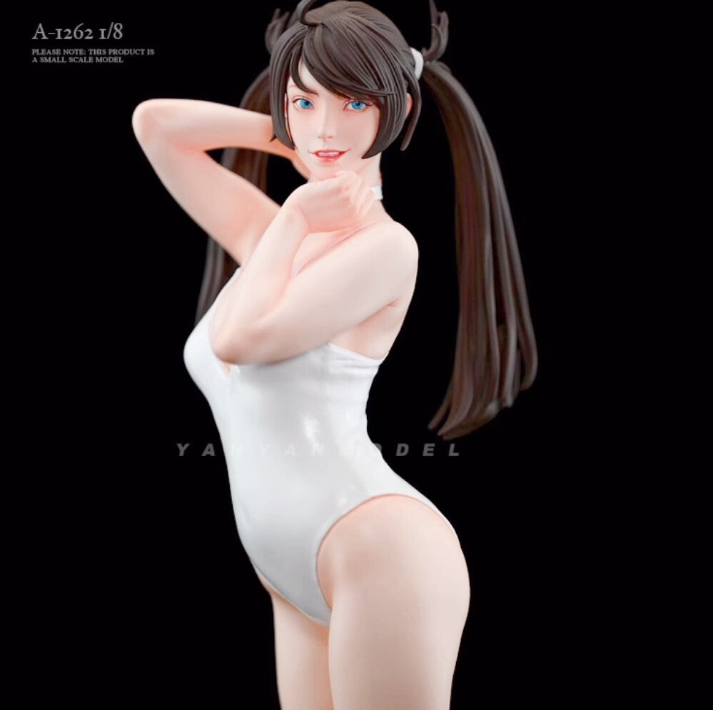 1/8 Resin Figures model Sexy Bishōjo in swimming pool (large scale) Unassembled