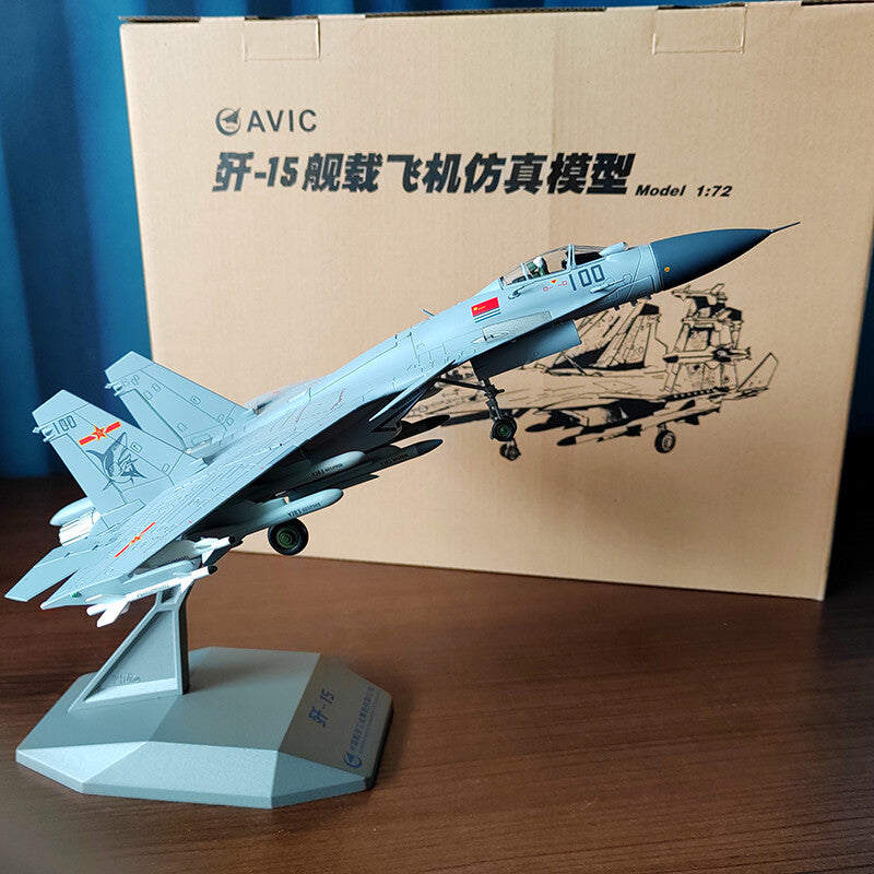 1:72 30CM AVIC China J-15 Shipboard Fighter Plane Diecast Aircraft Model
