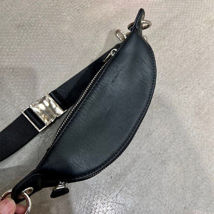 Genuine Leather Shoulder Bag Crossbody Purse Vintage Travelling Bags 25*14 CM