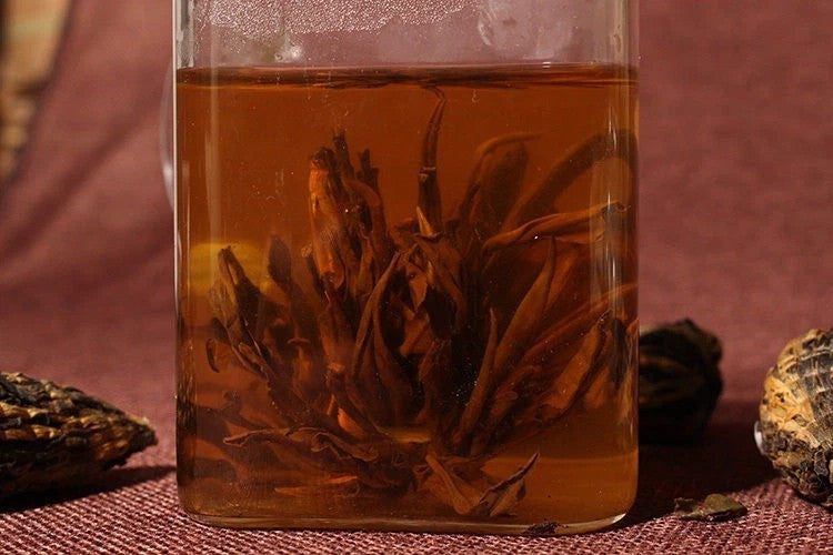 500g Black Needle Pagoda DianHong Tea,Yunnan Dianhong Handmade tower Loose Leaf