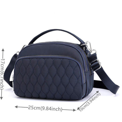 Messenger Bag Small Shoulder Vintage Crossbody Handbags Polyester Nylon Shell