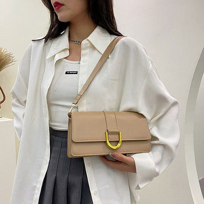 Fashion Handbags Women Leather Shoulder Bags Square Shape Crossbody Small Purse