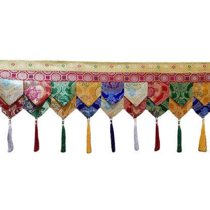 100cm Buddhist Temple Decorations Curtains Tibetan Style Hanging Curtains Tables