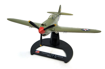 USA P-40B 1/72 diecast plane model aircraft AVIONES